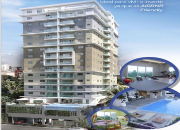 Exclusiva torre de 17 niveles ideal para vivir o para invertir.